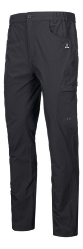 Pantalon Hombre Cedron Desmontable Negro Geography