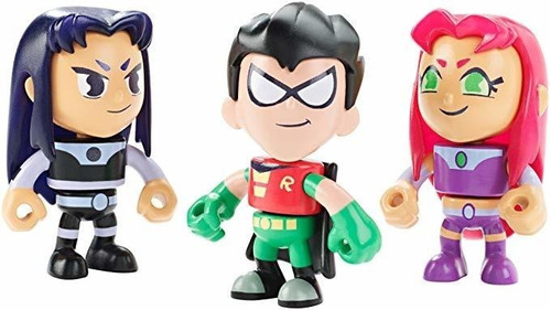 Dc Comics Teen Titans Go! Mini Figuras 3-pack