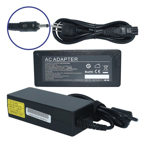 Cargador Para Laptop Samsung 65w 19v 3.42a (3.0*1.1)