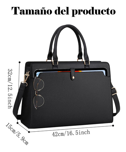 D Bolsa Para Laptop Mujer, Bolso Para Mujer De Pu 15,6