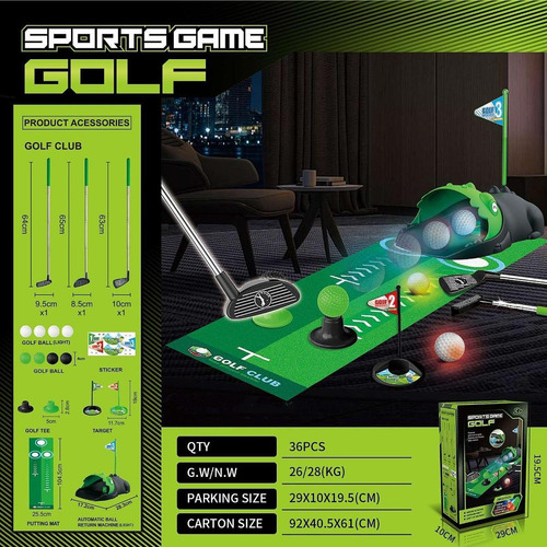 Club De Golf Para Niños Pequeños Con Juguetes Estilo B