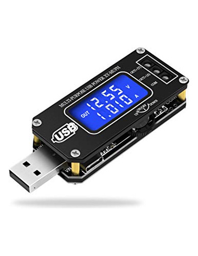 Usb Buck Convertidor Elevador Dc Dc 3 5v 12v 1 0 24v Pa...