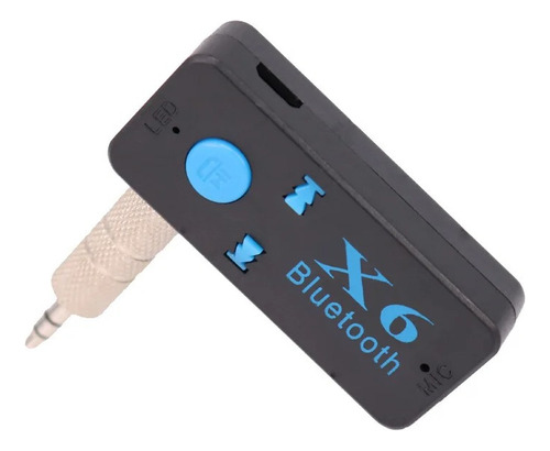 Adaptador Bluetooth De Audio X6 Microfono | Ranura Micro Sd