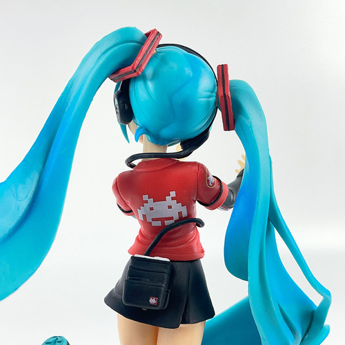 Figura Miku Hatsune Estrella Pop Miku Pixel Globo Vocaloid