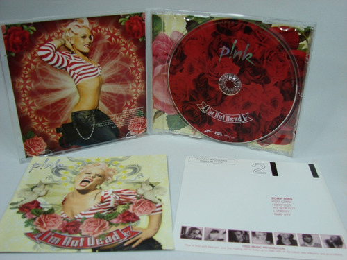Cd Pink I'm Not Dead Eu 2006 + 2 Insertos Special Ed. C/1 (Usado)