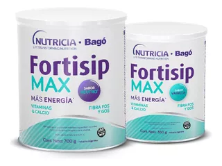 Fortisip Max Maxima Energia Neutro Lata X 700 Gr Sabor Sin sabor