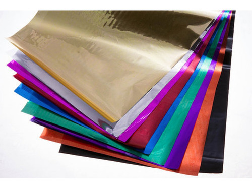 Set 5 Papel Metalico Pliegos 50x70 Cms