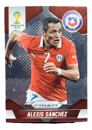 Carta Alexis Sanchez - Prizm Mundial Brasil 2014 Panini