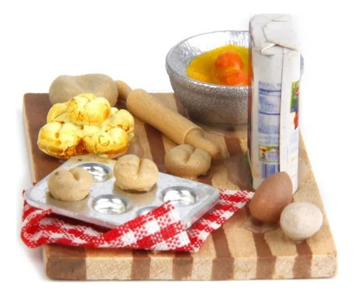 - 8:12 Colorida Comida En Miniatura Para La Cocina De Una Ca