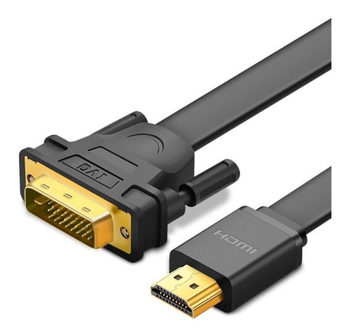 Cabo Hdmi Dvi 24 + 1 Ponta Ouro 3 Metros Hdmi Dvi Dvi Hdmi