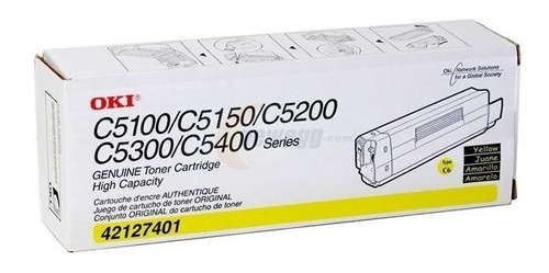 Toner Oki Original - Modelo C5100/ C5150/c5200/c5300/c5400