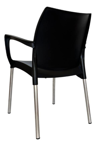 Kit 6 Cadeiras Poltronas Plástico Jardim Área Externa