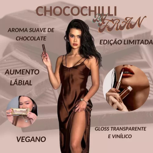 Kit Fran Gloss Lipchilli E Gloss Chocochilli