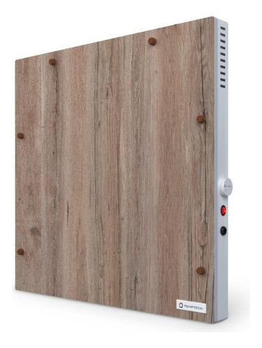 Panel Calefactor Firenze 1400w Temptech Alto Rendimiento Cuo Color Madera Veteada