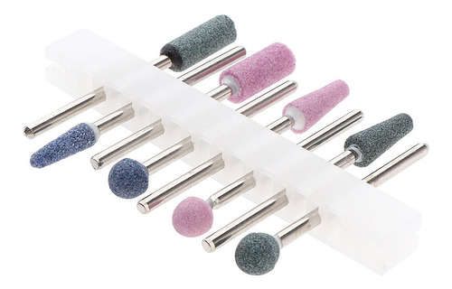 8 Pedazos Lima Pulidora De Uñas Brocas De Clavo Rotativas