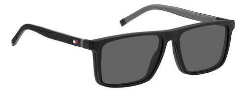 Óculos De Sol Tommy Hilfiger 2086 Preto Polarizado Ciipon