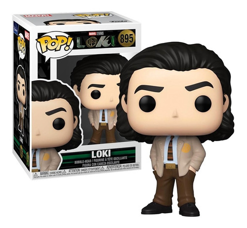 Boneco Funko Pop Loki Tva 895 Marvel Studios Original Disney