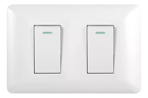Interruptor Doble 10a 9/24 Want