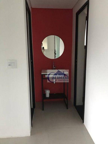 Imagem 4 de 5 de Sala Para Alugar, 75 M² Por R$ 3.000,00/mês - Jardim - Santo André/sp - Sa0211