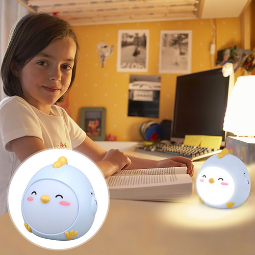 R Night Light Mini Cute Led Stepless Dimming Aprendendo A Le