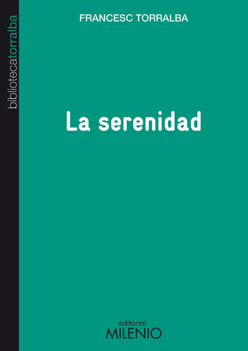 Libro La Serenidad