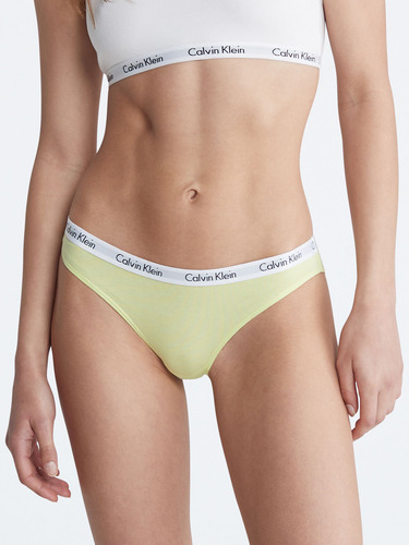 Calzón Bikini Carousel Amarillo Calvin Klein