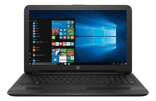 Notebook Hp Quad Core A6 2,4ghz 15,6 Led 480gb Ssd 6gb Video Color Negro