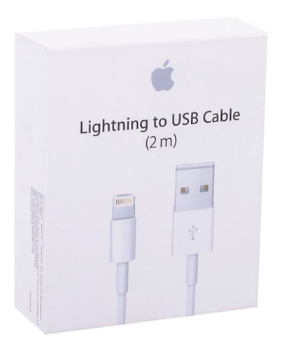 Apple Cable Cargador Lightning A Usb (2 M) Original