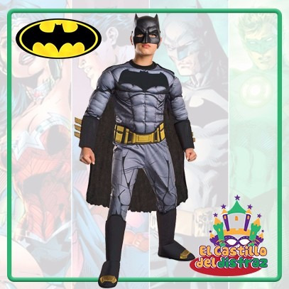 Disfraz Batman Vs Superman 4-6 Años Original Entrega Inmedia