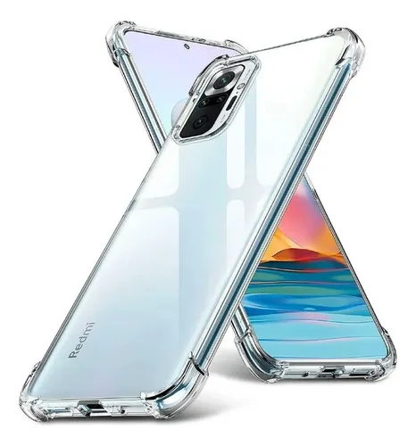 Protector Xiaomi Redmi Note 10 5g Antishock Transparente Transparente Nano Silicone Case