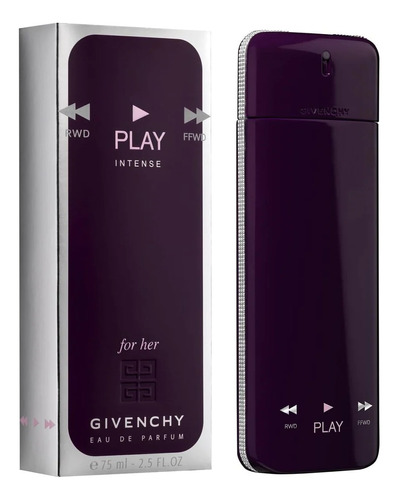 Perfume Play Intense De Givenchy 75ml. Para Damas Original