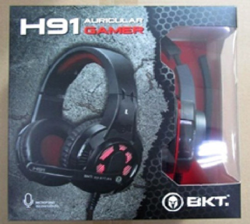Imagen 2 de 5 de Auriculares Con Microfono Bkt H91 Usb / Plug 3.5mm Headset
