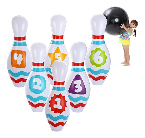 Juego De Bolos Gigantes Para Niños Y Adultos, Boliche