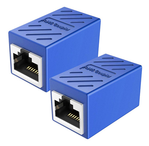 Acoplador Rj45, Extensin Ethernet, Conectores De Red Pluspoe