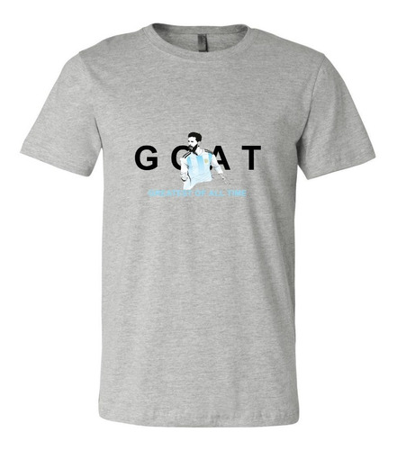 Remera Messi Goat Y D10s Seleccion Argentina Sublimada