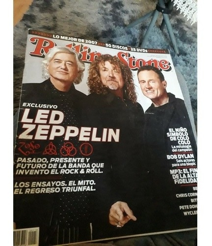 Revista Rolling Stone. Led Zeppelin. Mejores Discos Año 2007