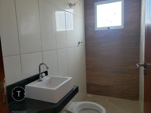 Imagem 9 de 10 de Casa Nova 2 Dormitórios Á Venda Em Itanhaém , Bairro Tupy , Sendo Um Dos Dormitórios Suíte - Ca00644 - 69712743