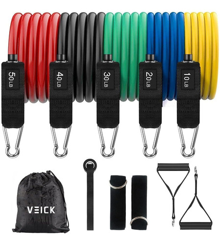 Veick Bandas De Resistencia Para Entrenamiento, Bandas De Ej