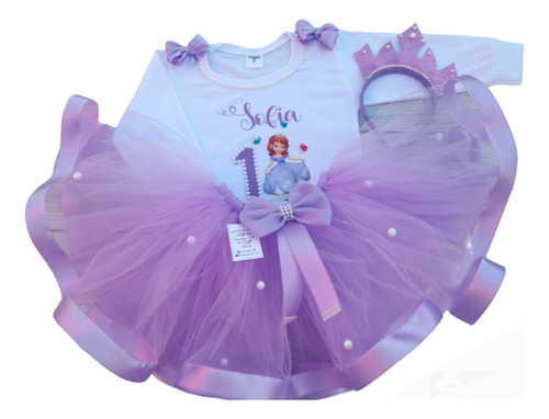 Tutu Personalizado Princesa Sofia