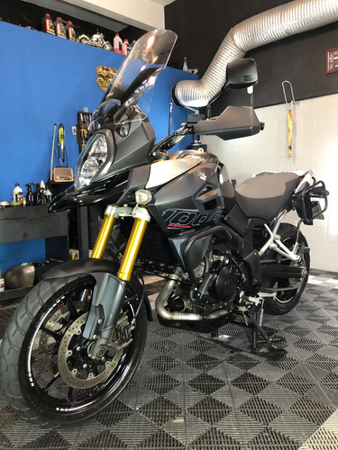 Suzuki Vstrom 1000 2017 Preta = Okm