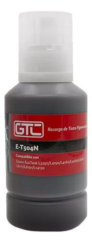 Botella Tinta T504 Black 127ml Compatible Epson Eco Tank