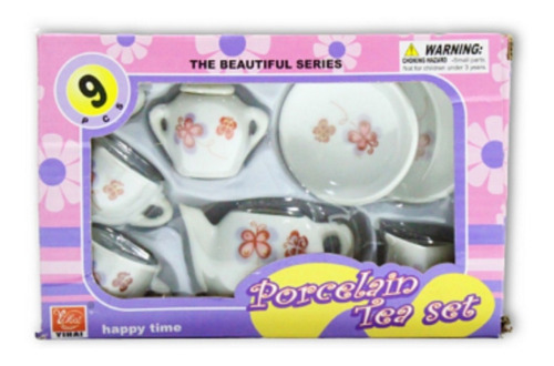 Vajilla Juguete Juego De Te En Porcelana  Para Niños Niñas