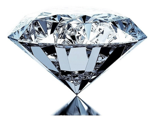 Diamante Creado Fl-if Perfect! Mide 5mm 50pts. Medio Quilate