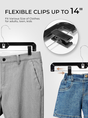 Perchas Para Pantalones Y Faldas Smartor - Percha Para Pa...