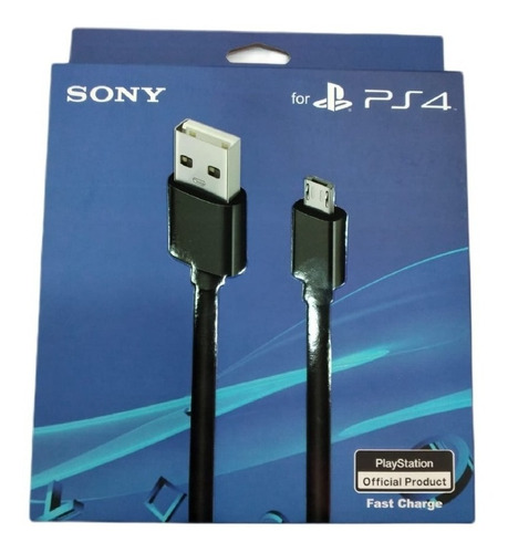 Cable De Carga Joystick Sony Ps4  Fast Charge