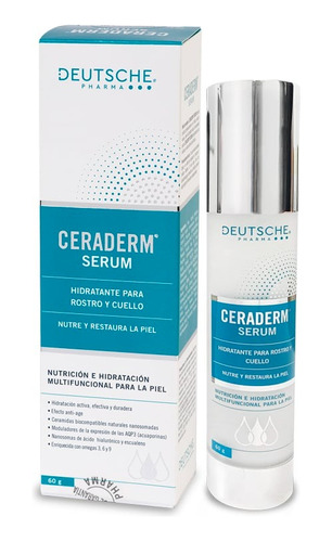 Ceraderm Serum Hidratante Rostro Cuello Manos 60g