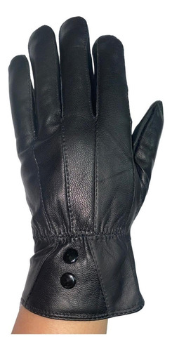 Guantes Mujer Cuero Autentico Invierno