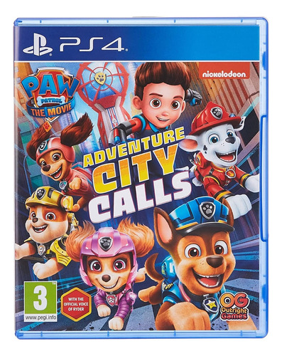 Paw Patrol The Movie Adventure City Calls Ps4 Físico Sellado