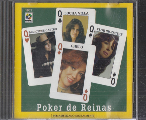 Poker De Reinas. Cd Original Usado. Qqc. Mz.