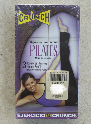 Video Vhs Ejercicio Crunch Mejora Tu Cuerpo Con Pilates